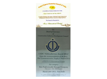 CIDC Vishwakarma Award 2012