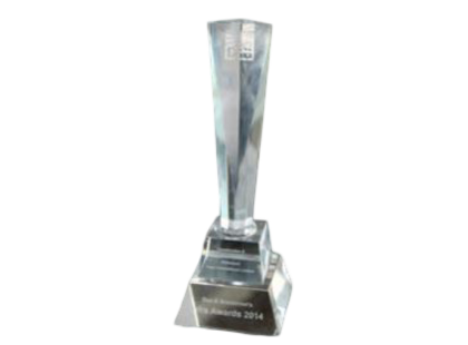 Dun & Bradstreet Infra Awards 2014 in the category of Construction & Infrastructure Development (Railways)