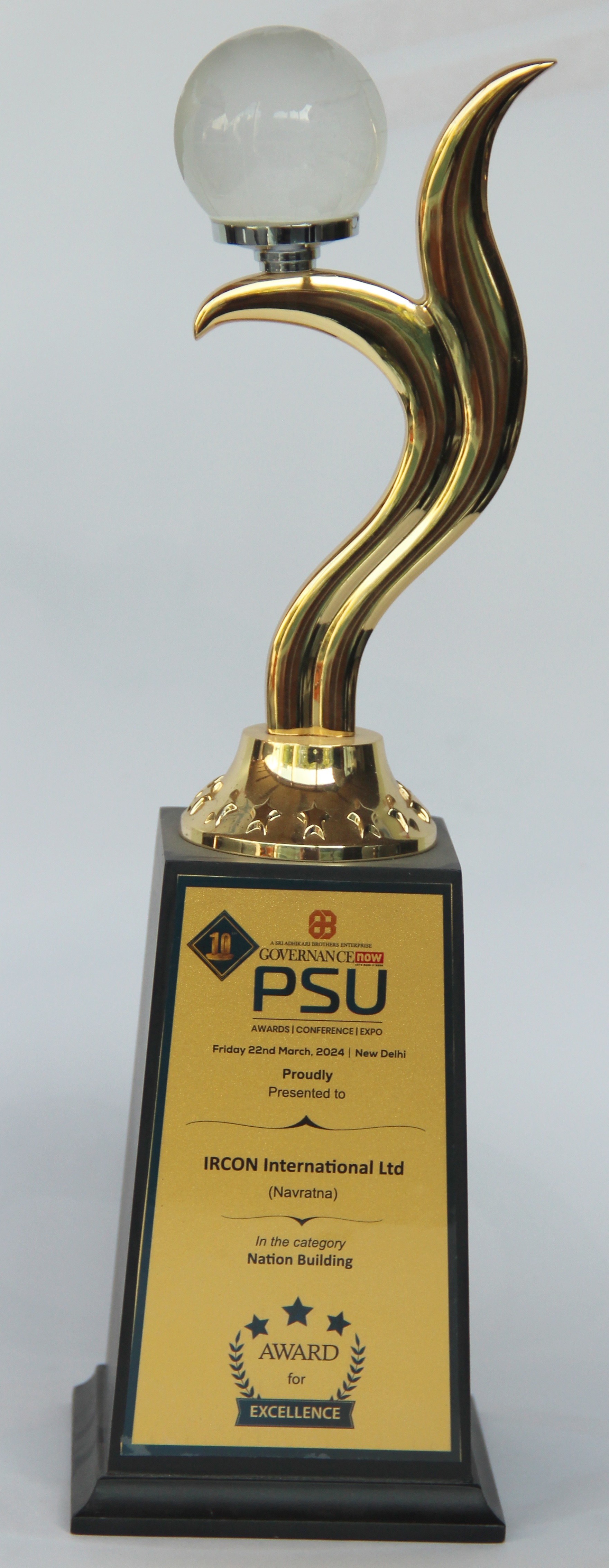 Governance Now 10th PSU Award - CSR Commitment